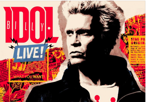 BILLY IDOL Announces UK and EUROPEAN TOUR 