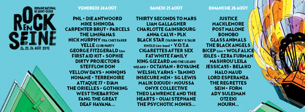XS Noize Heads to Rock en Seine 2018