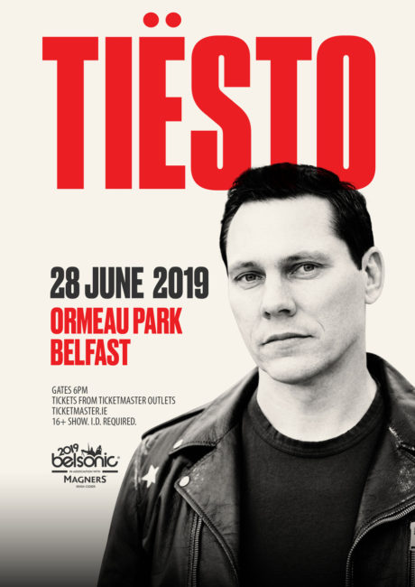 TIESTO Announced for BELSONIC 2019, Friday 28th June 2019 86 TIESTO Announced for BELSONIC 2019, Friday 28th June 2019