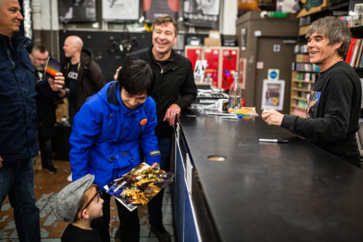 IAN BROWN Celebrates the release of new album 'Ripples' with in-store signings in Manchester and London