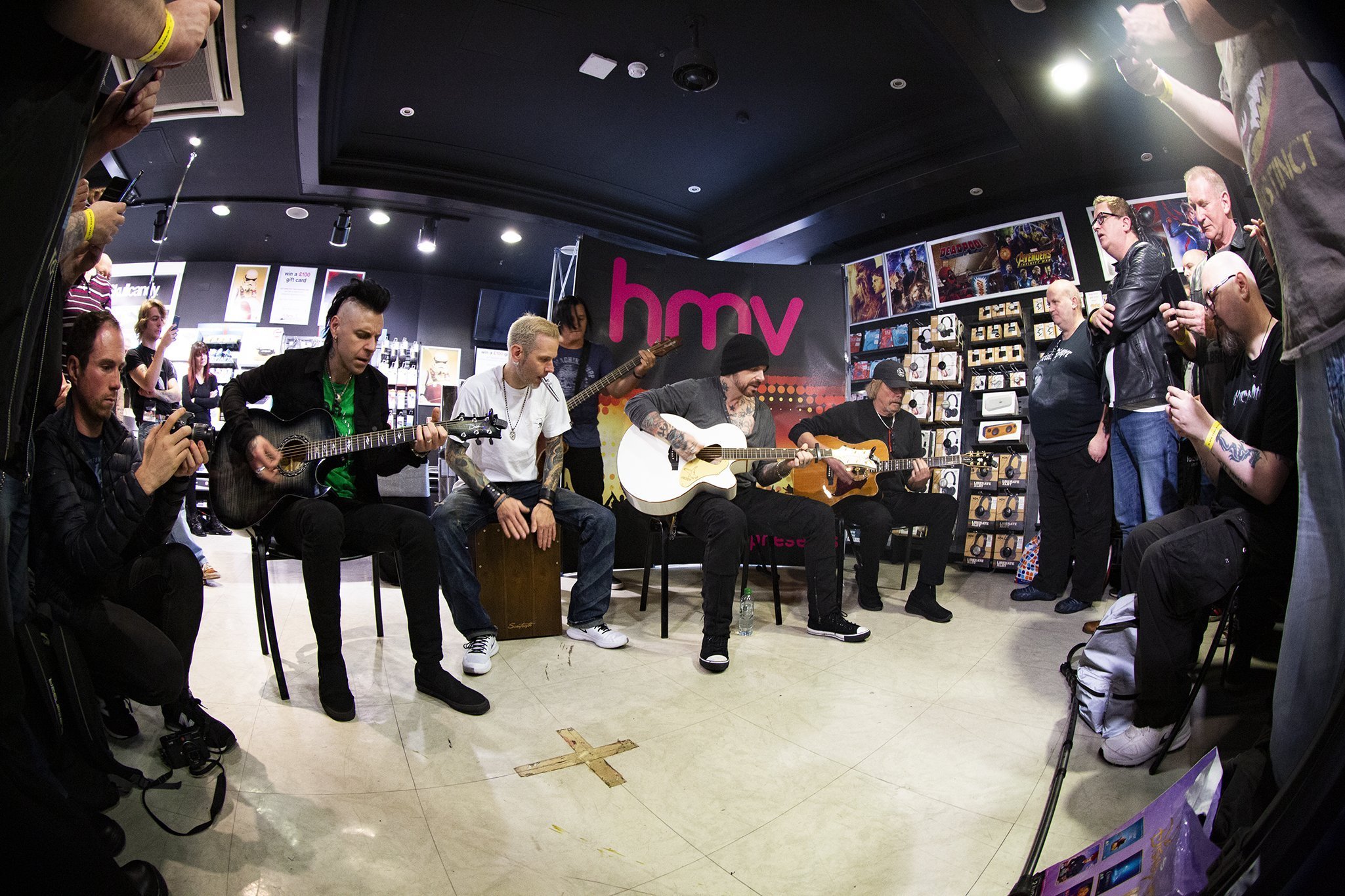 IN FOCUS// Black Star Riders - Live Acoustic Set and Signing - HMV Belfast