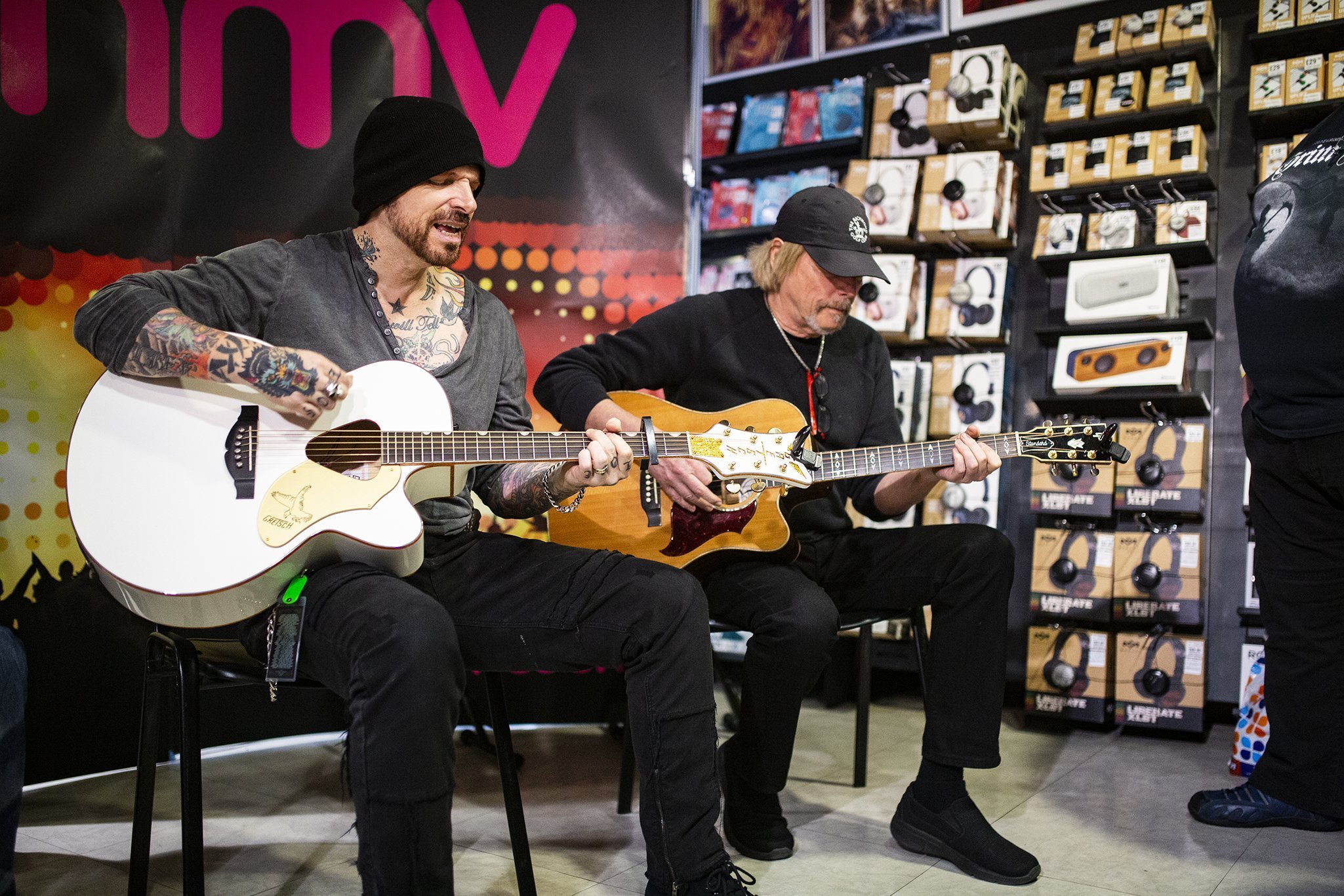 IN FOCUS// Black Star Riders - Live Acoustic Set and Signing - HMV Belfast