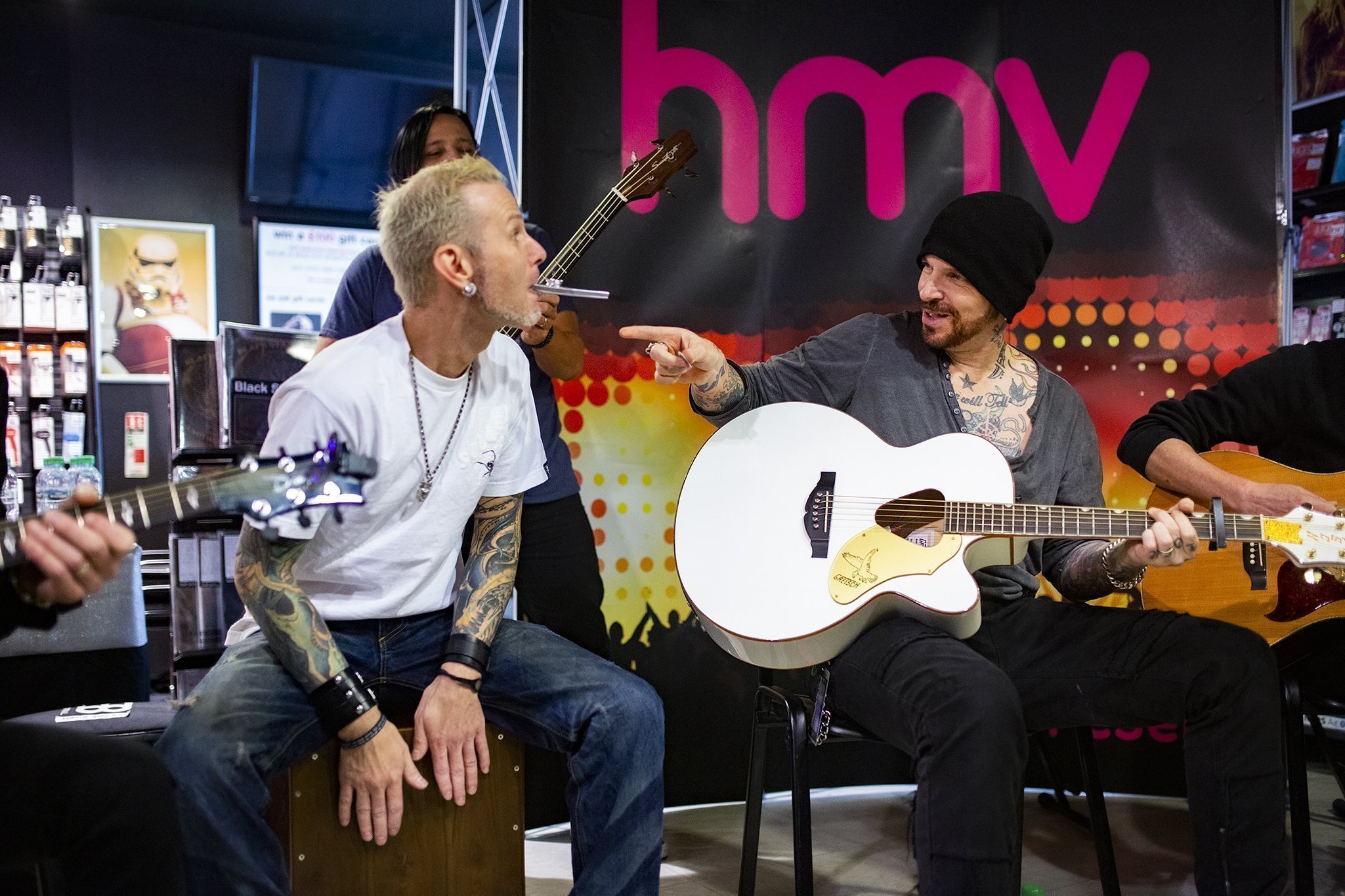 IN FOCUS// Black Star Riders - Live Acoustic Set and Signing - HMV Belfast