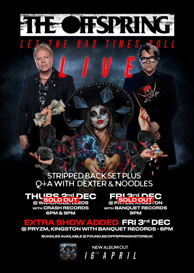 THE OFFSPRING release their video for single 'Let The Bad Times Roll' 86 THE OFFSPRING