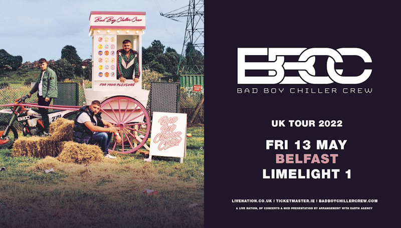 British bassline collective BAD BOY CHILLER CREW announce headline Belfast show at Limelight 1 on Friday 13th May 2022 86 BAD BOY CHILLER CREW