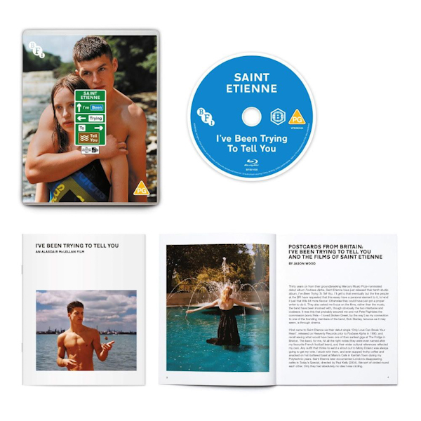 BFI Blu-Ray edition of Alasdair McLellan’s film for I’ve Been Trying To Tell You.