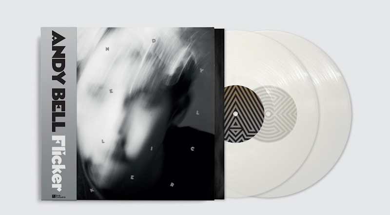 Ride guitarist and songwriter ANDY BELL will release his second solo album 'Flicker' on February 11 86 flicker