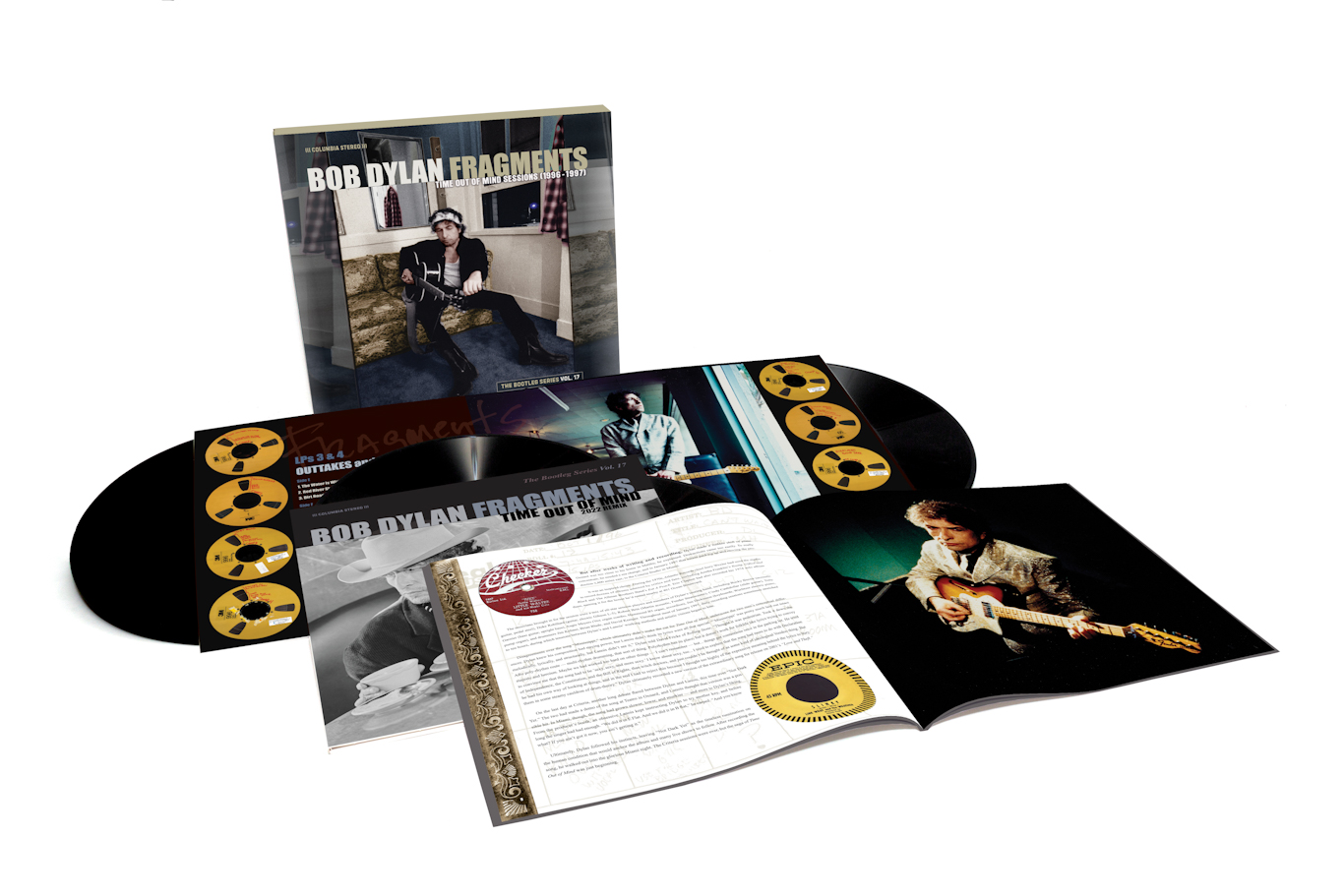 Columbia & Legacy Recordings announce details of Bob Dylan: Fragments - Time Out Of Mind Sessions (1996 - 1997): The Bootleg Series Vol. 17 87 Bob Dylan - Fragments - Time Out of Mind Sessions (1996-1997): The Bootleg Series Vol.17