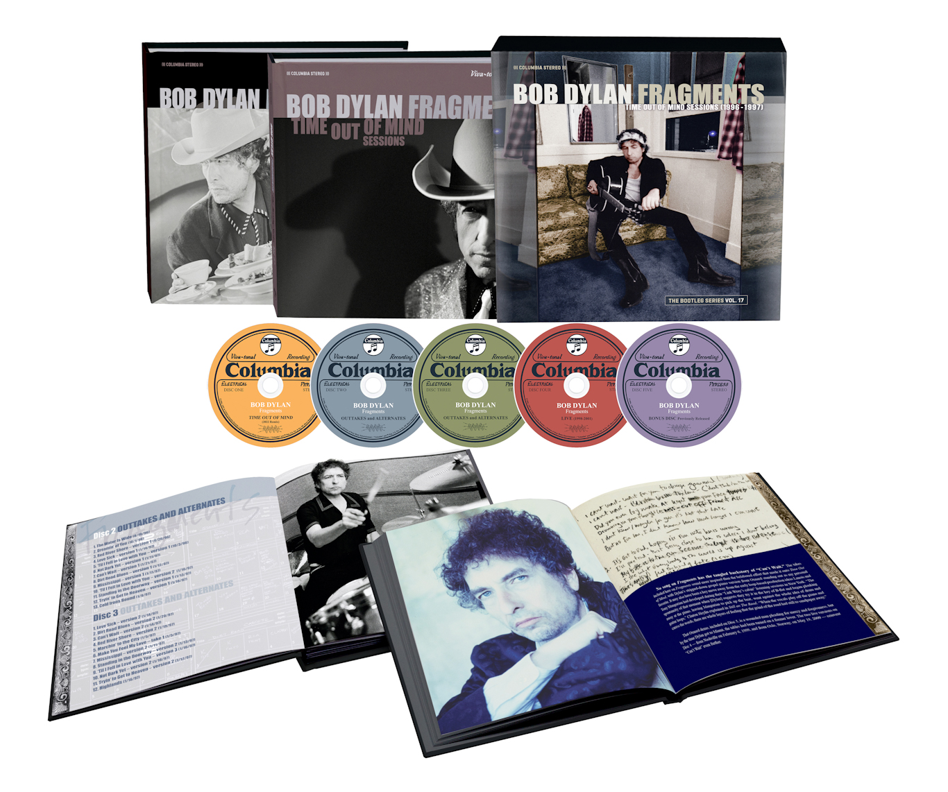 Columbia & Legacy Recordings announce details of Bob Dylan: Fragments - Time Out Of Mind Sessions (1996 - 1997): The Bootleg Series Vol. 17 86 Bob Dylan - Fragments - Time Out of Mind Sessions (1996-1997): The Bootleg Series Vol.17